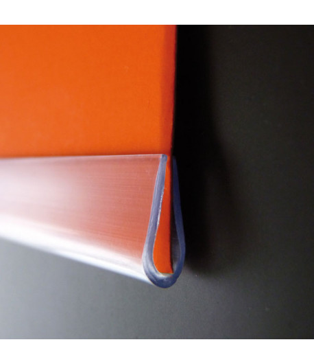 Pince-affiche bas - 600 x 16 mm