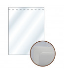 Pochette soudée adhésive transparente - A4 - 210 x 297 mm