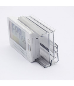 Porte-étiquette à clipser sur PE existant - Lg 45 mm