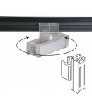 Aimant rectangulaire pivotant 360° - 45 x 13 mm - Charge maxi 5.6 kg
