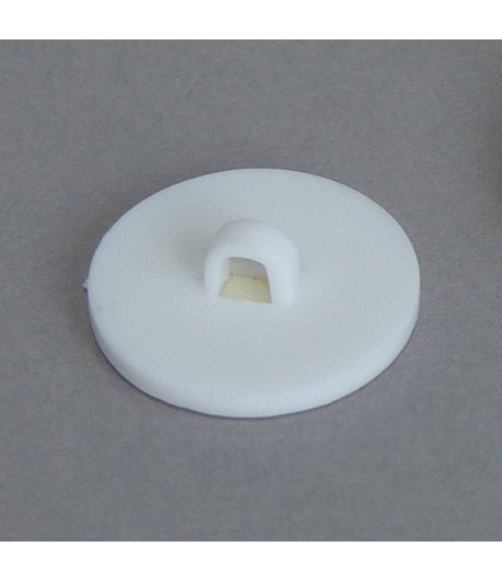 Crochet adhésif pour suspente au plafond - Ø 20 mm - oeillet diam 3 mm