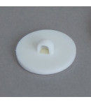 Crochet adhésif pour suspente au plafond - Ø 20 mm - oeillet diam 3 mm