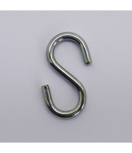 Crochet S - Hauteur 38 mm - Ø fil 4 mm