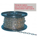 Chaine victor - 17 x 5 mm x 30 mètres - Diamètre 1.2 mm