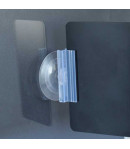 Grip ventouse drapeau double aspiration - Ø 43 mm - grip 50 mm