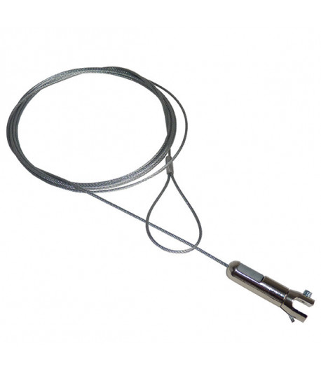 Angel signalétique Gripple® - Charge 15 kg - Lg 5 mètres - Panneaux jusqu'à 5 mm