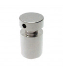 Entretoise chromée usage intérieur - Ø 13 x Ht 13 mm