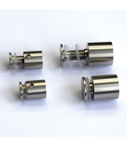 Entretoise inox usage extérieur - Ø 14 mm - Ecartement 15 mm