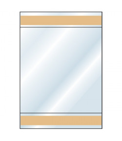 Pochette porte-affiche adhésive - A6 - 105 x 150 mm