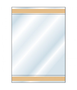 Pochette porte-affiche adhésive - A5 - 150 x 210 mm