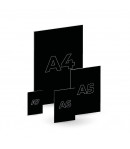 Carton ardoisine épaisseur 2 mm A6