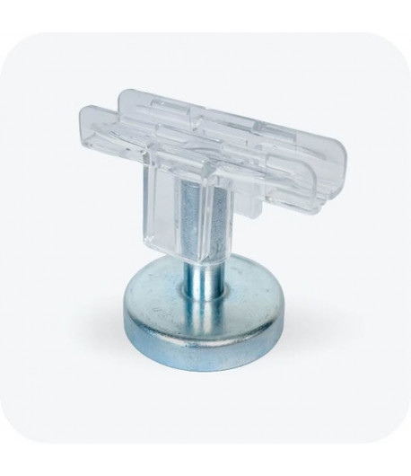 T de fixation aimanté - Dimension 90 mm