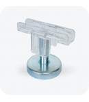 T de fixation aimanté - Dimension 90 mm