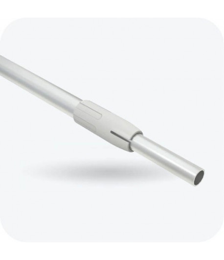 Tige téléscopique aluminium - Base diam 12mm - Tête 9 mm