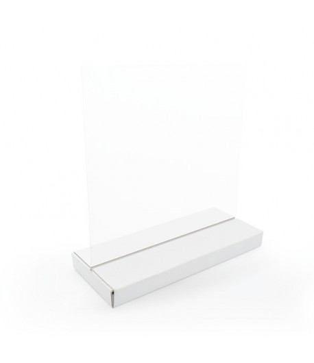 Support affiche en carton - Carton microcanelure 1.5mm