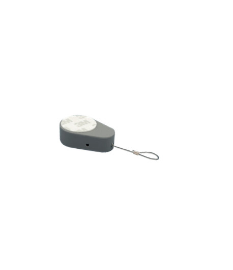 Alarme antivol avec câble métallique amovible - Dimentions 55 x 35 x 16 mm- LG Cable 900mm