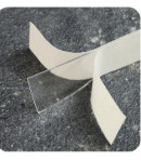 Bandes adhésives transparantes enlevables - Colle sur toutes surfaces sauf papier et carton