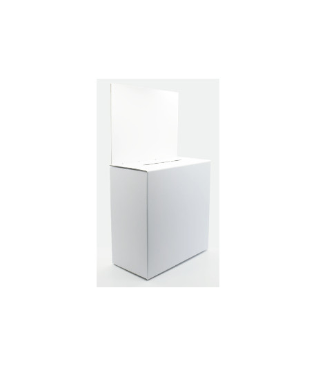 Urne en carton avec fronton - Format Fronton 200 x 150 mm