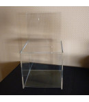 Urne transparente - 211 x 213 x 381 mm - Affiche 200 x370 mm