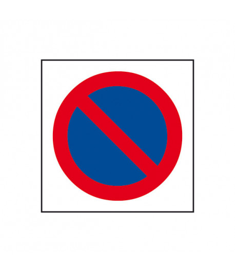 Adhésif Interdit de stationner - 200 x 200 mm