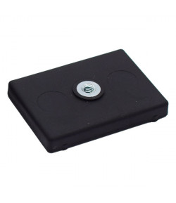 Aimant anti-glisse/anti-rayure rectangulaire - 43 X 31 mm - Filetage M4