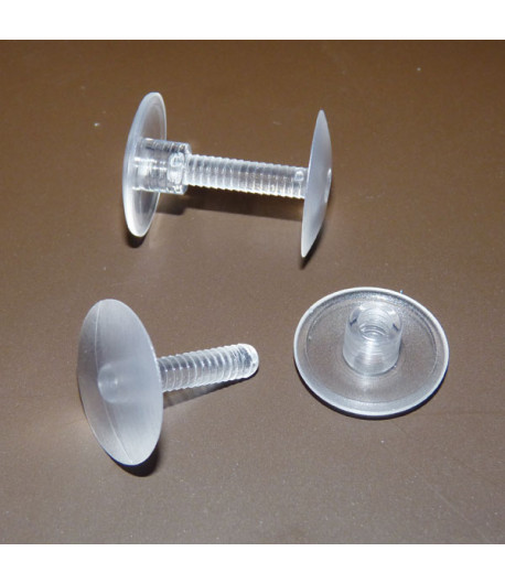 Clip pression - Ø vis 22 mm - Perçage Ø 8 mm