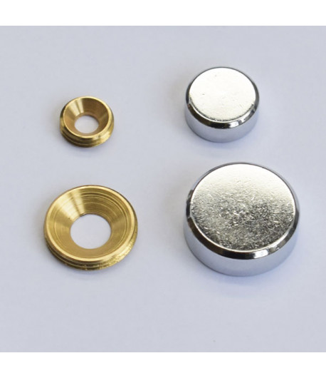 Cache-vis plat - Ø 18 mm