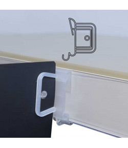 Stop-rayon clip - 17 x 43 mm