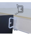 Stop-rayon clip - 17 x 43 mm