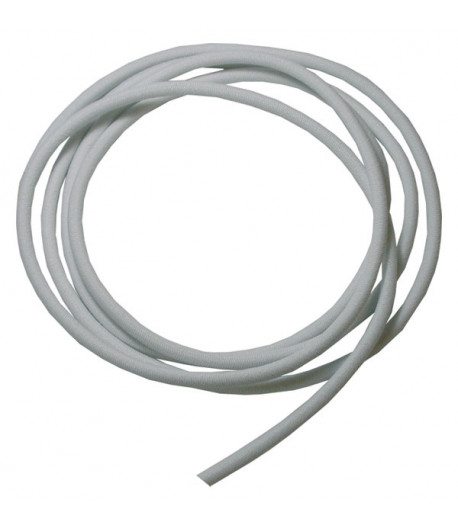 Sandow élastique blanc - 6 mm