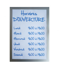 Pochette encadrement magnétique - A4 - 323 x 236 mm