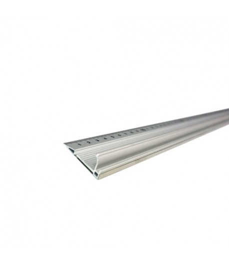 Règle de sécurité en acier - 1300 x 66 mm