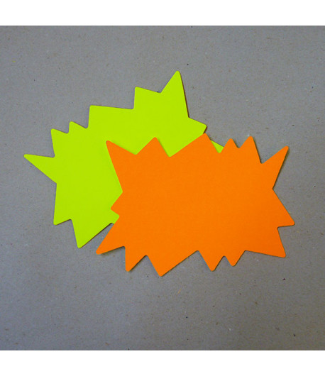 Eclaté fluo - 160 x 120 mm