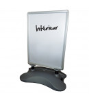 Stop-trottoir lestable (eau ou sable) - A1 - 594 x 841 mm - Recto/verso