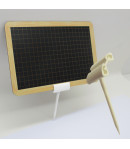 Pique porte-étiquette - 20 x 60 mm