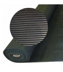 Paillasson strié antidérapant noir - 1200 mm x 10 mètres