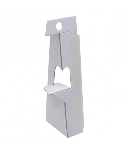 Chevalet carton adhésivé - Ht 150 mm