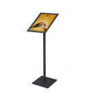 Porte-affiche cadre clippant sur pied - Pivotant - A4 - 210 x 297 mm - Hauteur totale 980 mm