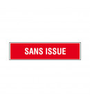Panneau Sans issue - 400 x 100 mm