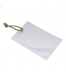 Pochette avec lien en lin - A6 - 105 x 150 mm