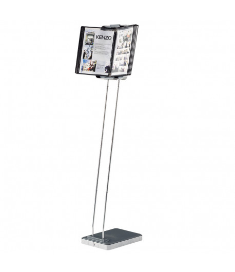 Support sur pied infostand - Hauteur variable, 1500 mm maximum