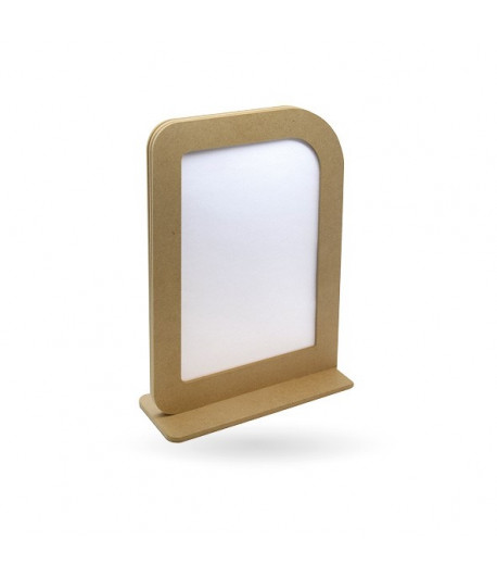 Chevalet bois clippant - Format 179 x 249 x 70 mm- Format utile A5
